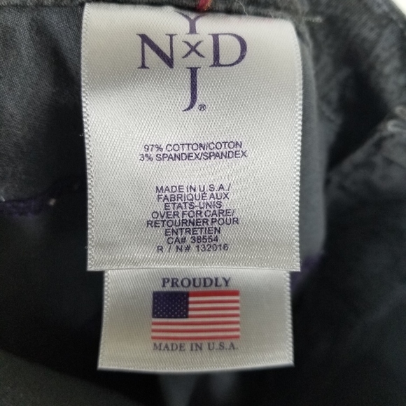 @NYDJ Womens Skinny Jeans Sz 2 Dark Ash Python - Picture 5 of 6